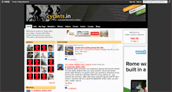 Desktop Screenshot of cyclists.in